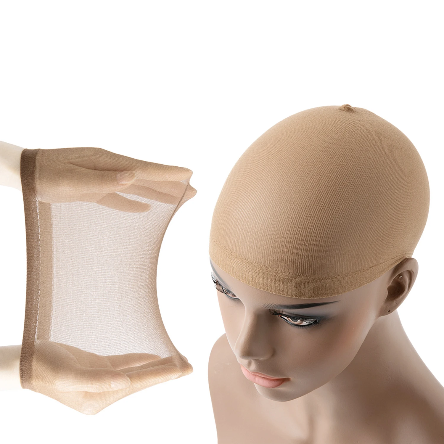 Wig Cap Stocking - Haarnetjes, pruikenkappen, haarwerken, 2, 10, 12,