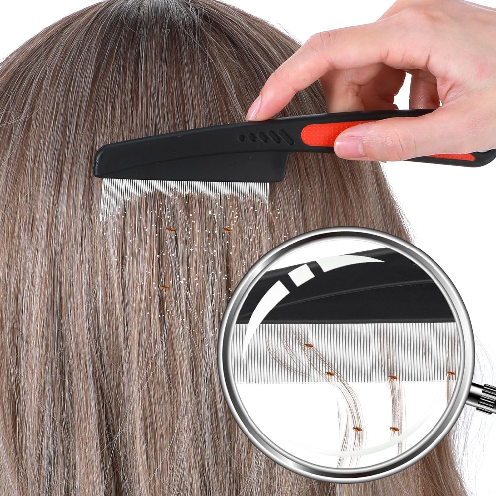 Hair Care For Curly Dry Hair - Fijne tanden kam voor het verwijderen