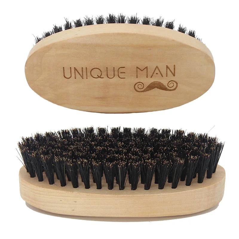 Hair Care For Wavy Hair - Houten haarbaardborstel voor mannen Natuurlijke houten
