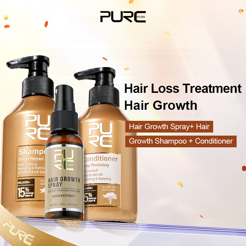 Argan Oil Treatment - PURC Marokko Arganolie Shampoo Conditioner Gember