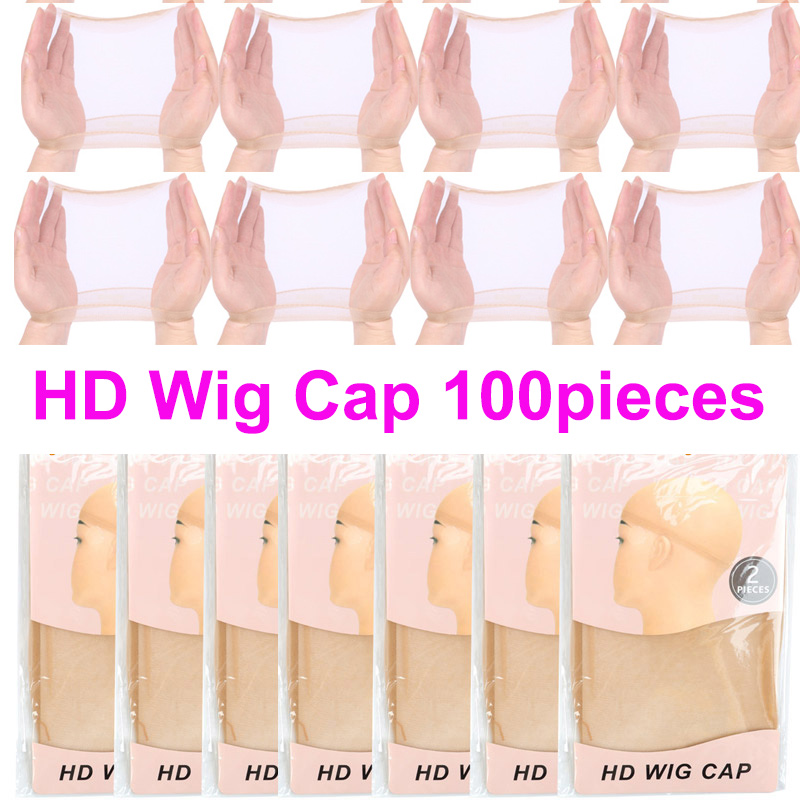 Wig Cap Stocking - Hd Pruik Caps Voor Kanten 100