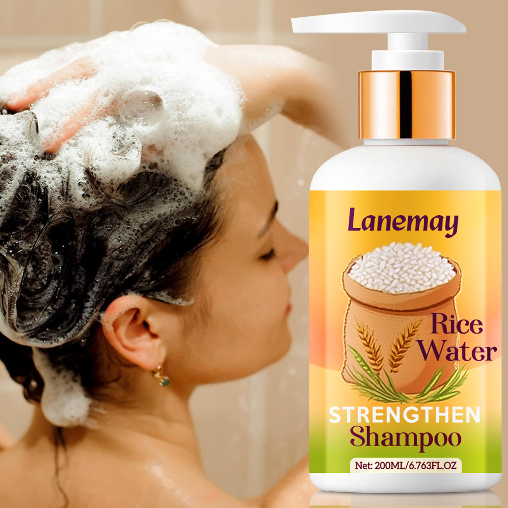 Hair Care With Rice Water - Rijstwater Versterkende Shampoo – Het oude