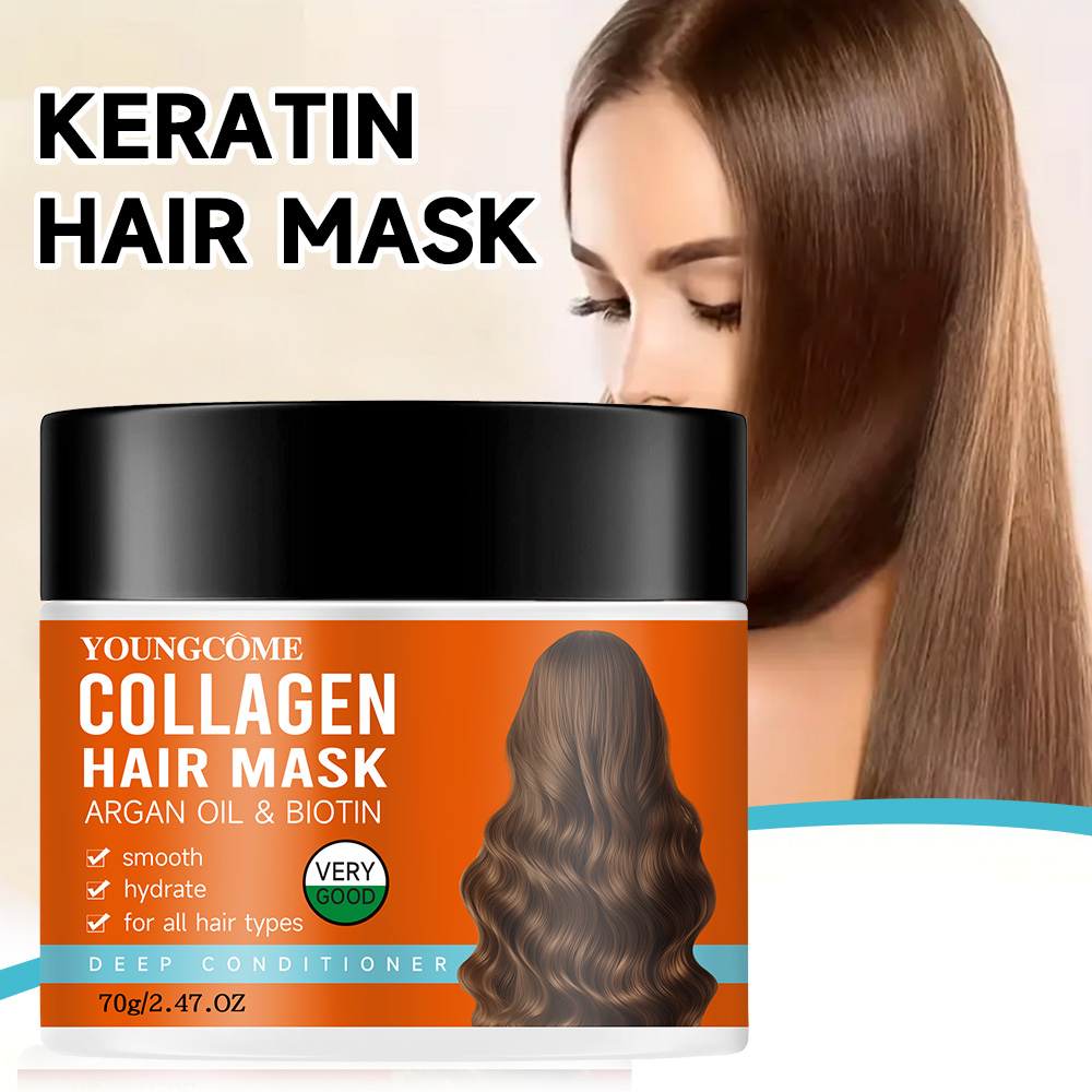 Argan Oil Treatment - Collageen Haarbehandeling Diepe Reparatie Conditioning Arganolie