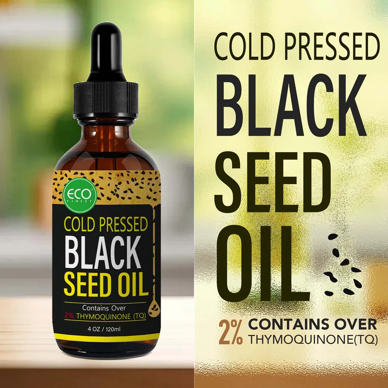 Castor Oil Cold Press - Multifunctionele Zwarte Zaadolie Koudgeperste Maagdelijke Zwarte