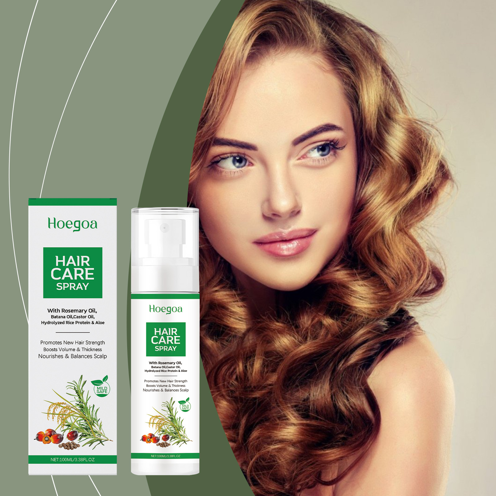 Hair Care Natural Products - Hoegoa Scalp Care Essence Spray Milde