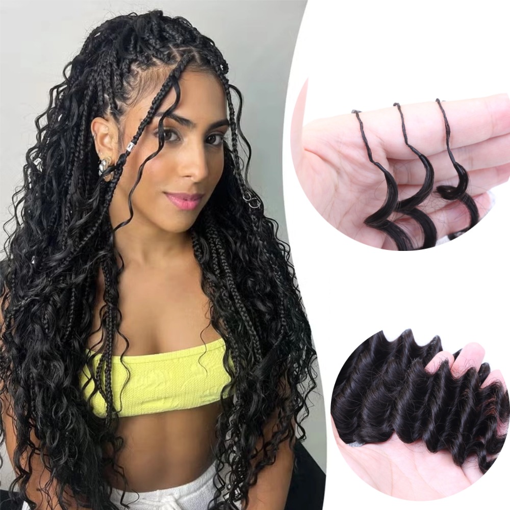 Hair Care For Wavy Hair - 100% Echt Haar Miracle Knots Voorgevormde