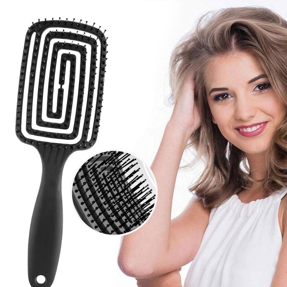 Ontwarrende haarborstel met ho - Hair Care For Curly Dry Hair recensie en prijs