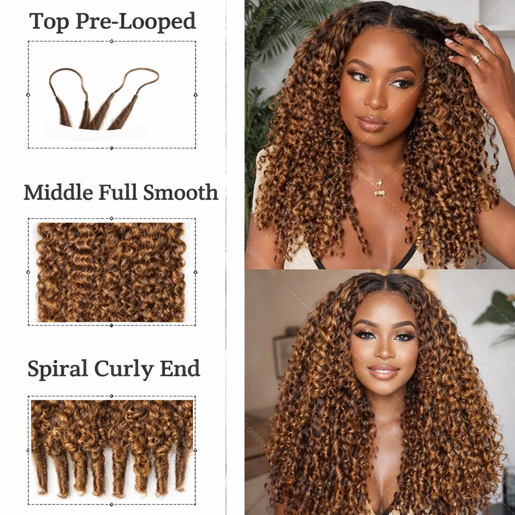 P427 Highlight Burmese Krulhaa - Crochet Braiding Hair recensie en prijs