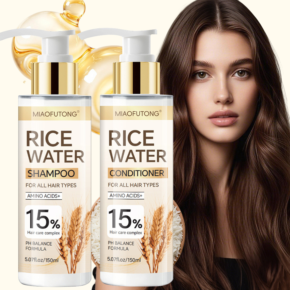 Rijstwater Shampoo Conditioner - Hair Care With Rice Water recensie en prijs