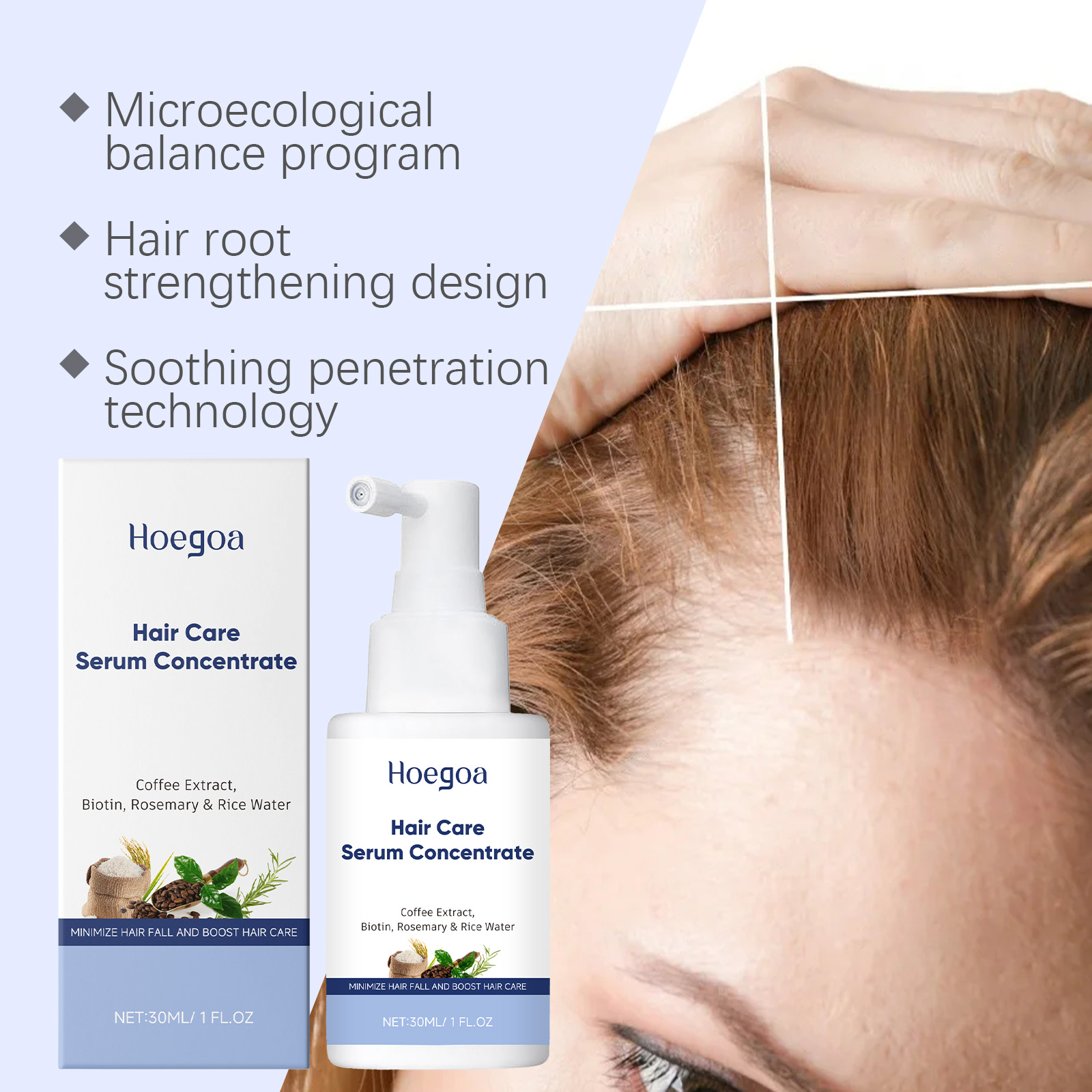Haarverzorgingsserum Cafeïne B - Hair Care With Rice Water recensie en prijs