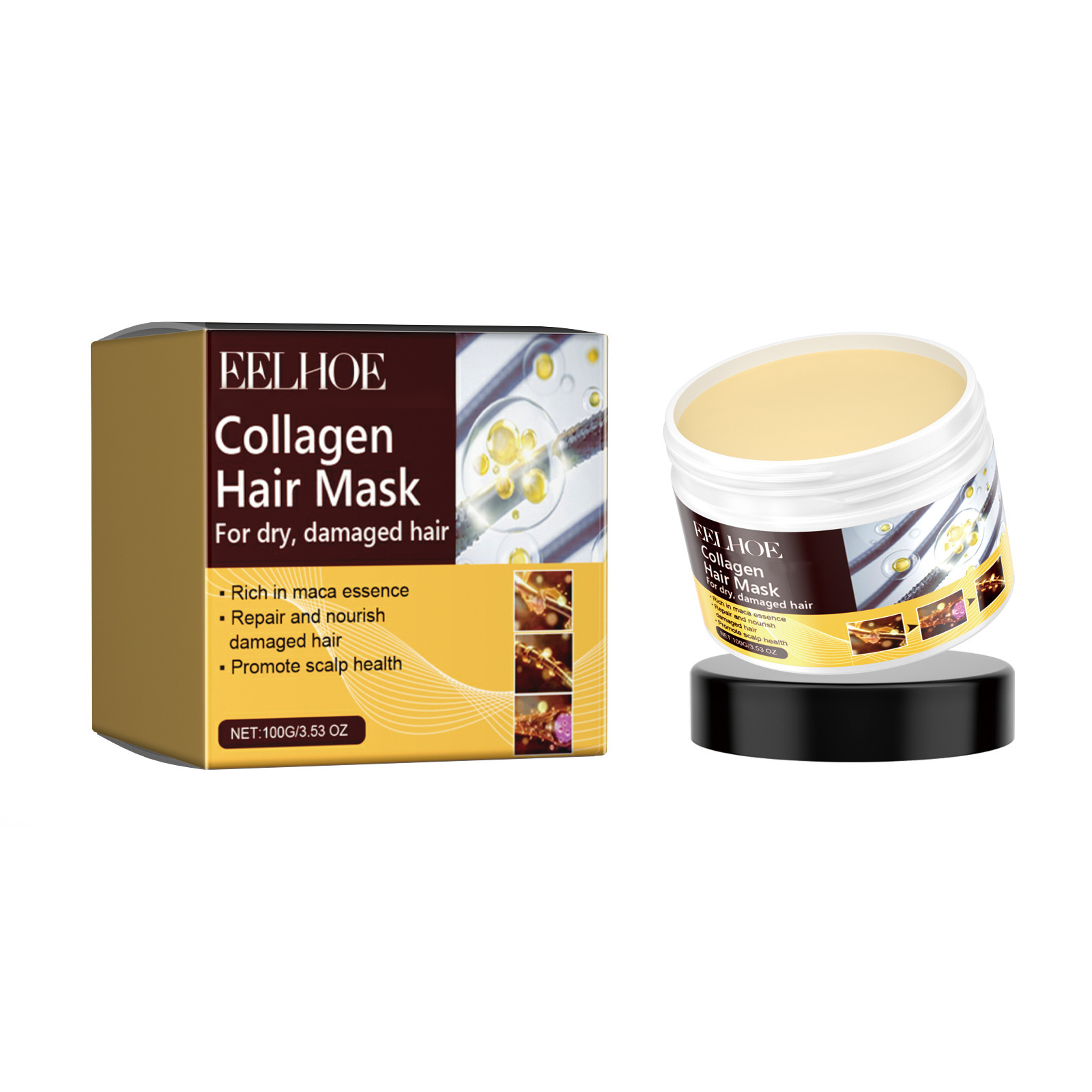 EELHOE Collageen Haarmasker An - Hair Care Natural Products recensie en prijs