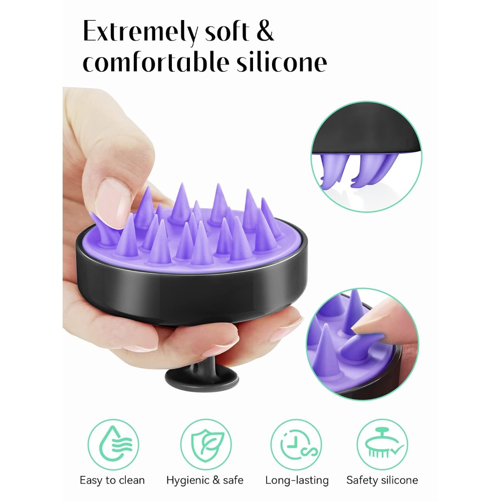 Zachte siliconen hoofdhuidscru - Hair Care For Curly Dry Hair recensie en prijs