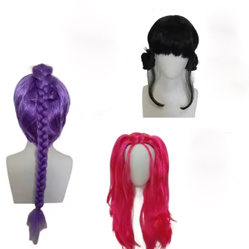 Anime Lange Paarse Vlechten Ha - Crochet Braiding Hair recensie en prijs