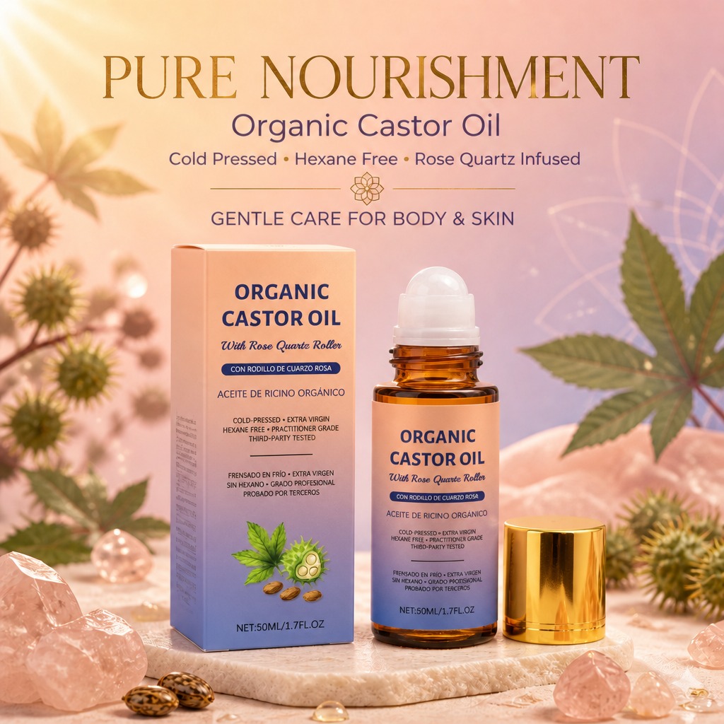 Organische Castor Olie Roller  - Castor Oil Cold Press recensie en prijs