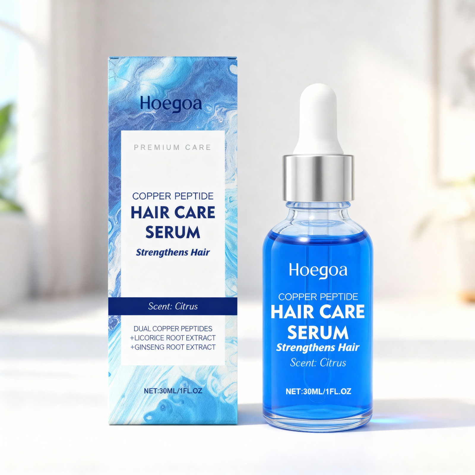 Koperpeptide Haarserum Activee - Hair Care Natural Products recensie en prijs