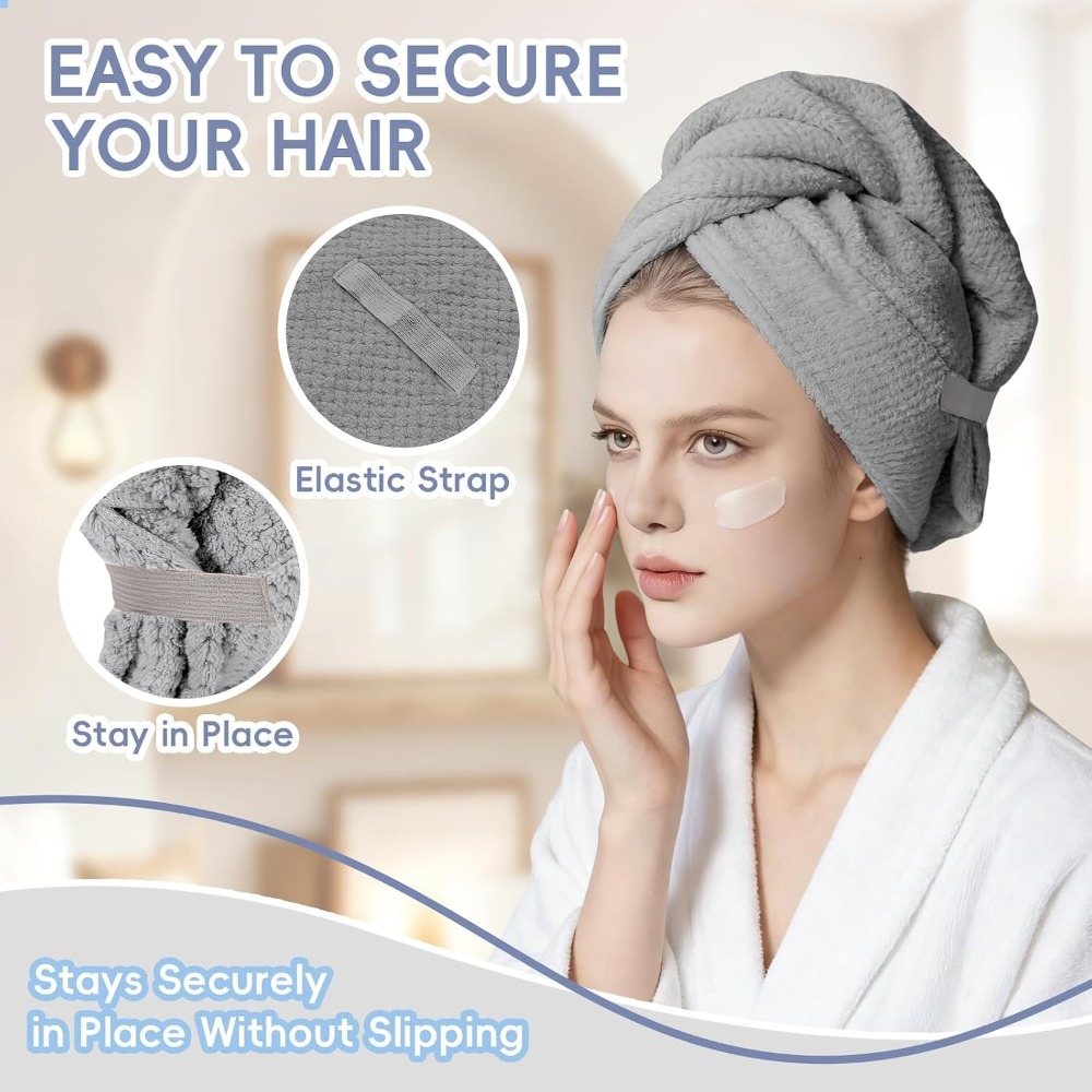 Grote microvezel haarhanddoekw - Hair Care For Curly Dry Hair recensie en prijs