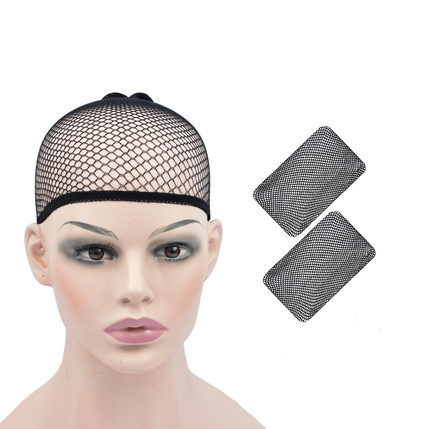 2-delige haarnetjes open einde - Wig Cap Stocking recensie en prijs