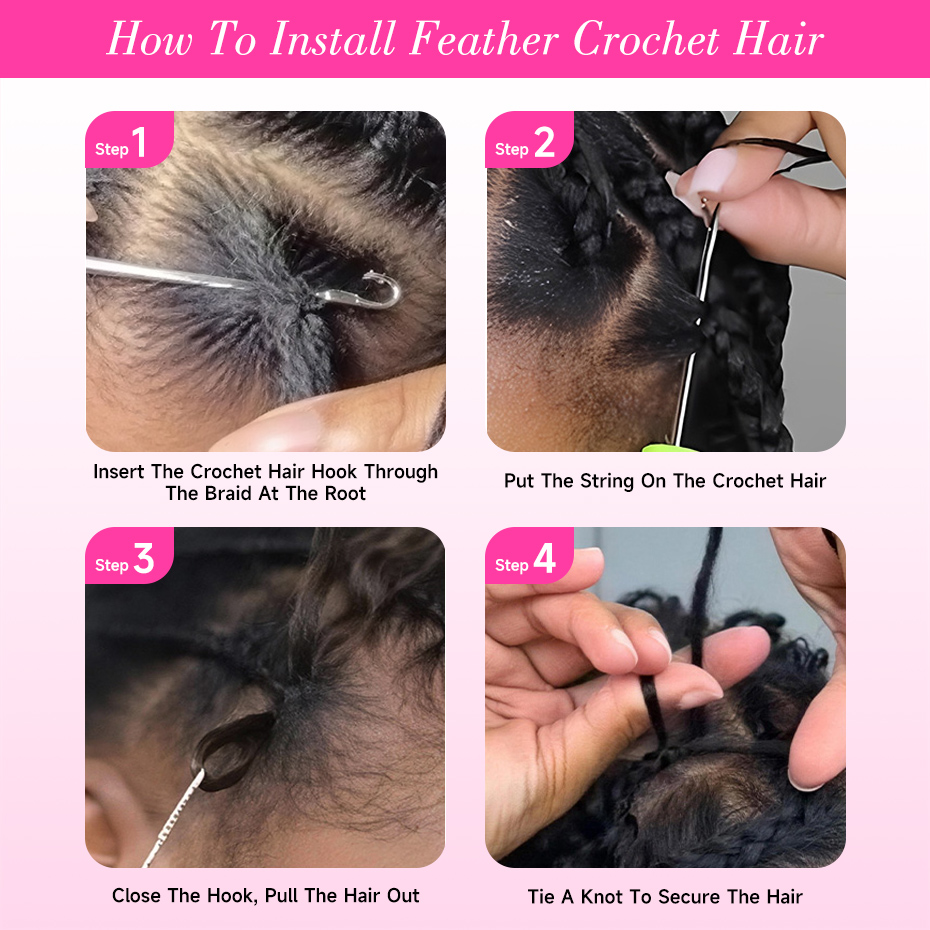Deep Wave Feather Crochet Haar - Hair Care For Wavy Hair recensie en prijs