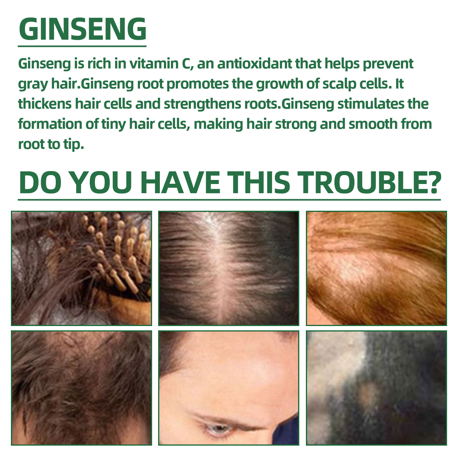 Natuurlijke Kruiden Ginseng Ha - Hair Care Natural Products recensie en prijs