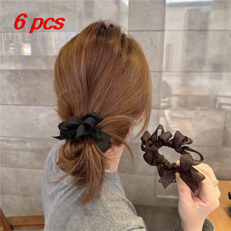 6-delige dameshaarscrunchies s - Hair Net Invisible recensie en prijs