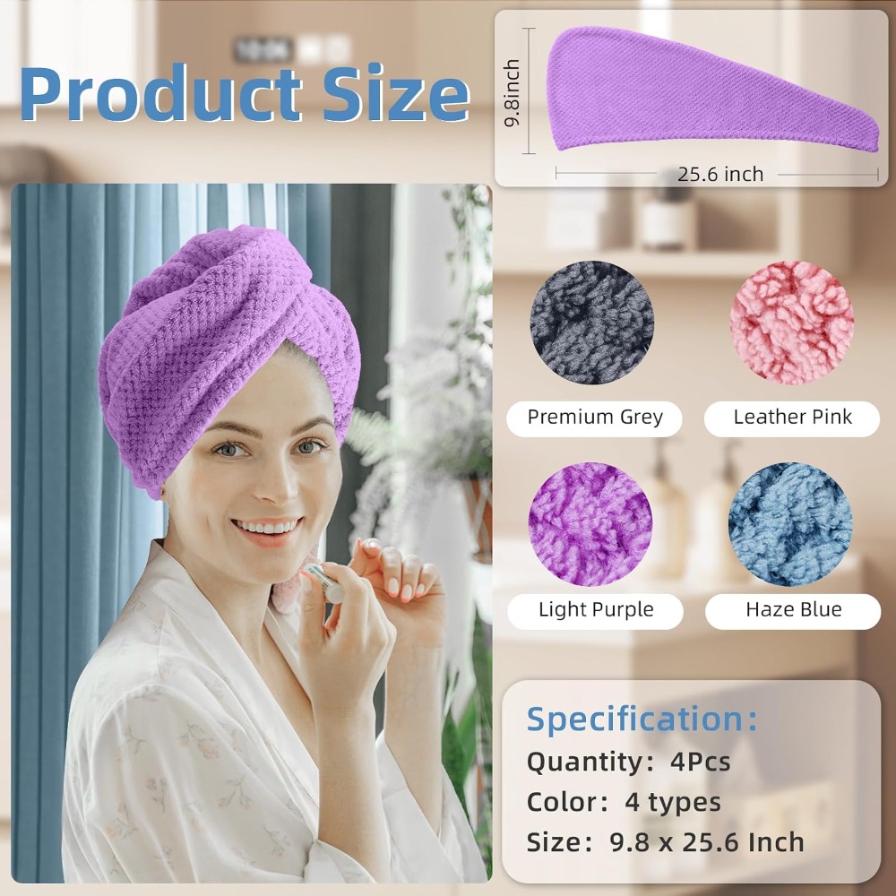 Microvezel haarhanddoek wikkel - Hair Care For Curly Dry Hair recensie en prijs