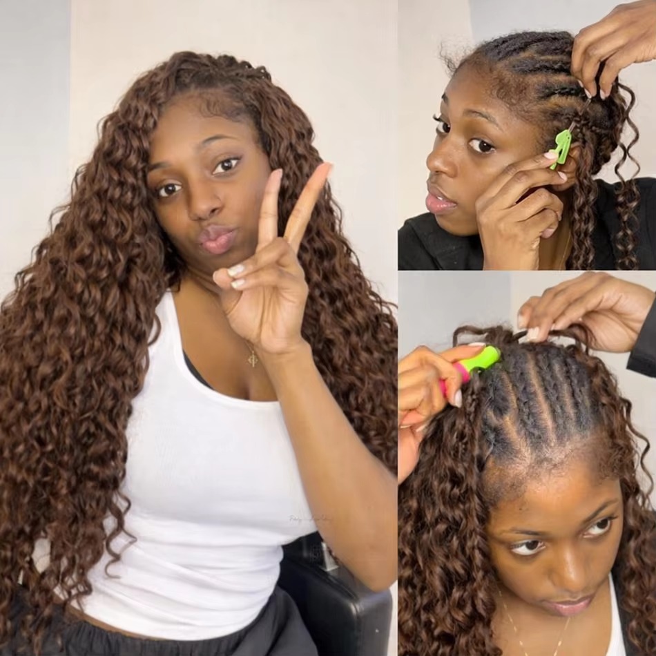 Smilegirl Deep Wave Crochet Ha - Crochet Braiding Hair recensie en prijs