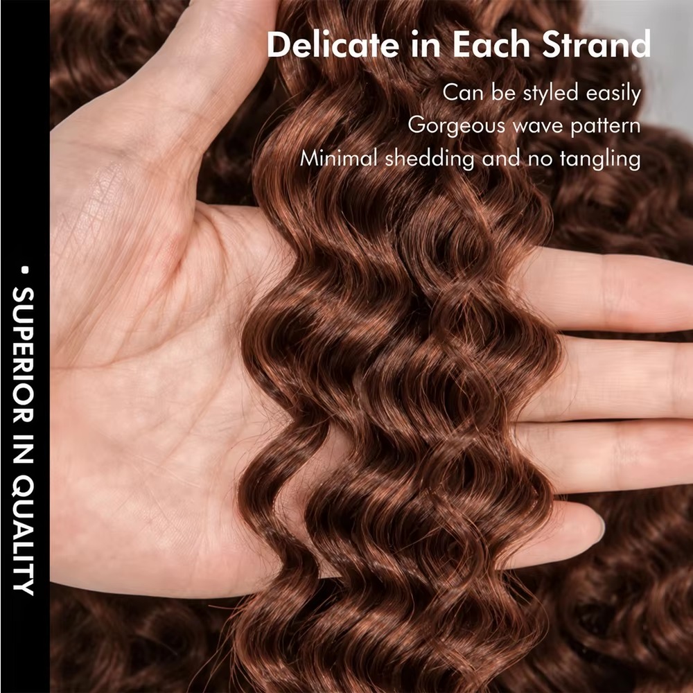 Smilegirl Deep Wave Crochet Ha - Crochet Braiding Hair recensie en prijs