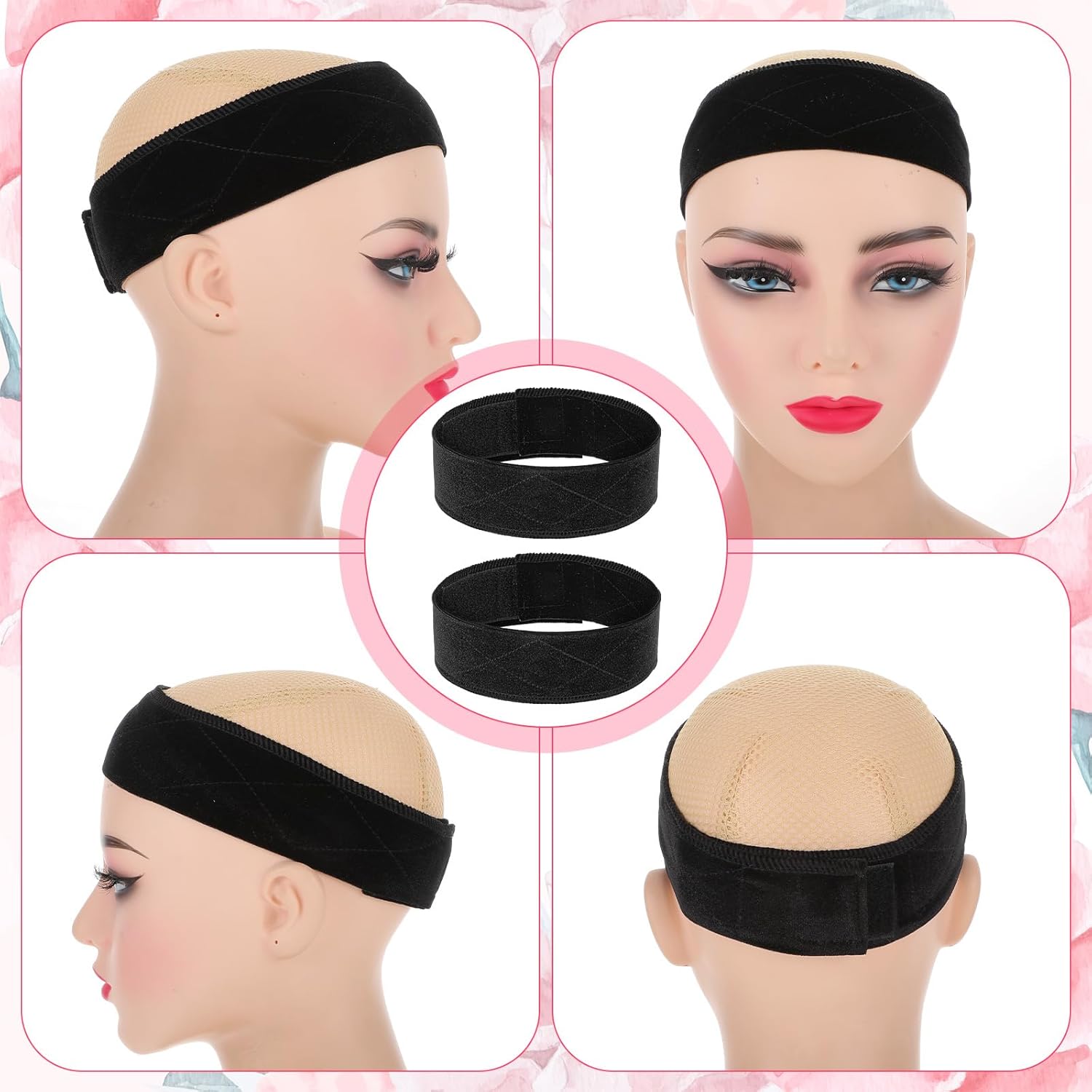 Pruik Grip Bands en Dome Mesh  - Wig Cap Stocking recensie en prijs