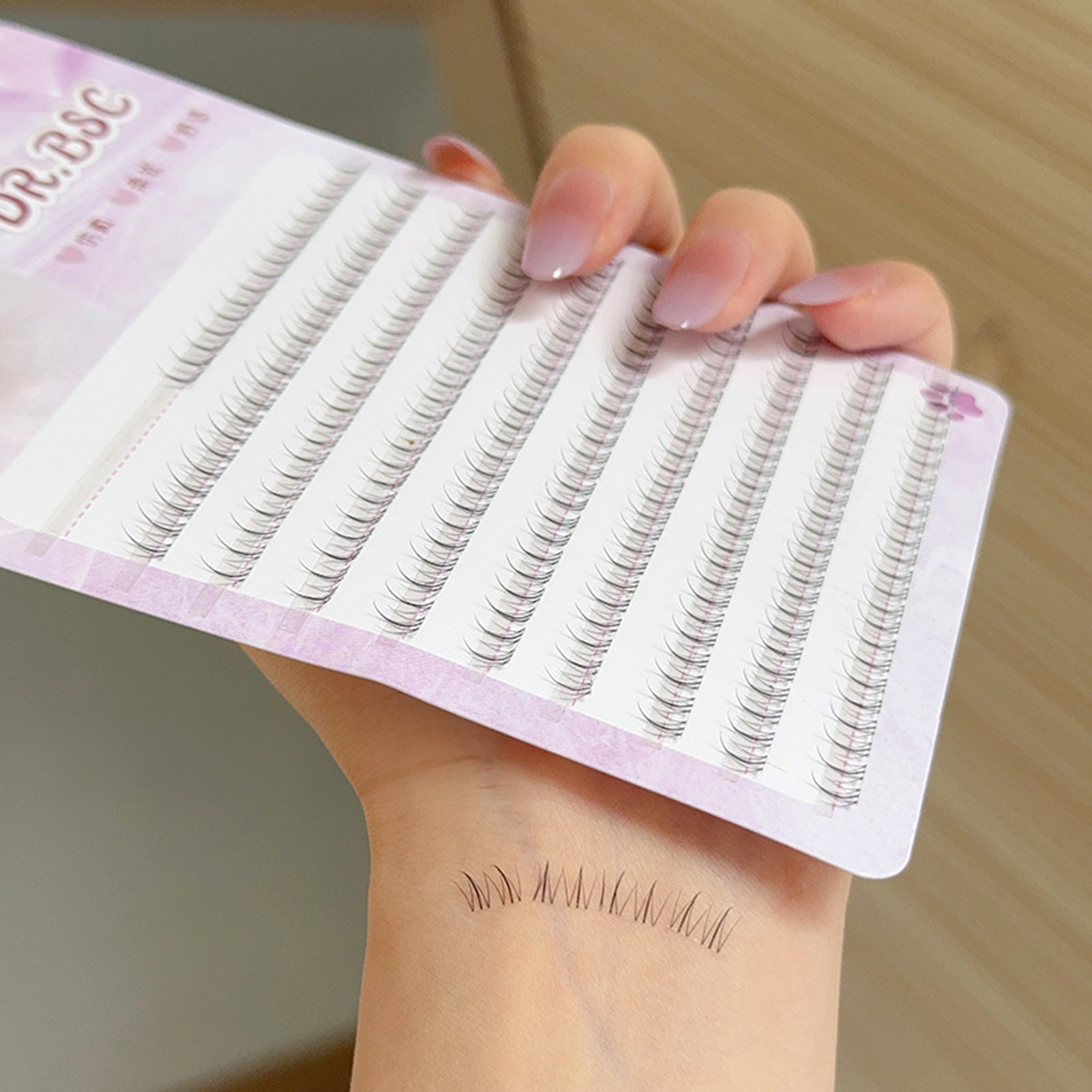 Dunne band onderkant valse wim - Hair Care Korean recensie en prijs