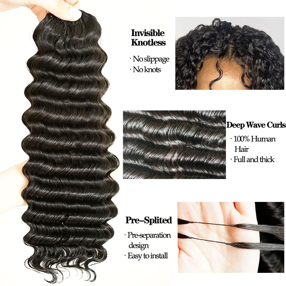 Deep Wave Crochet Haarverlengi - Crochet Braiding Hair recensie en prijs