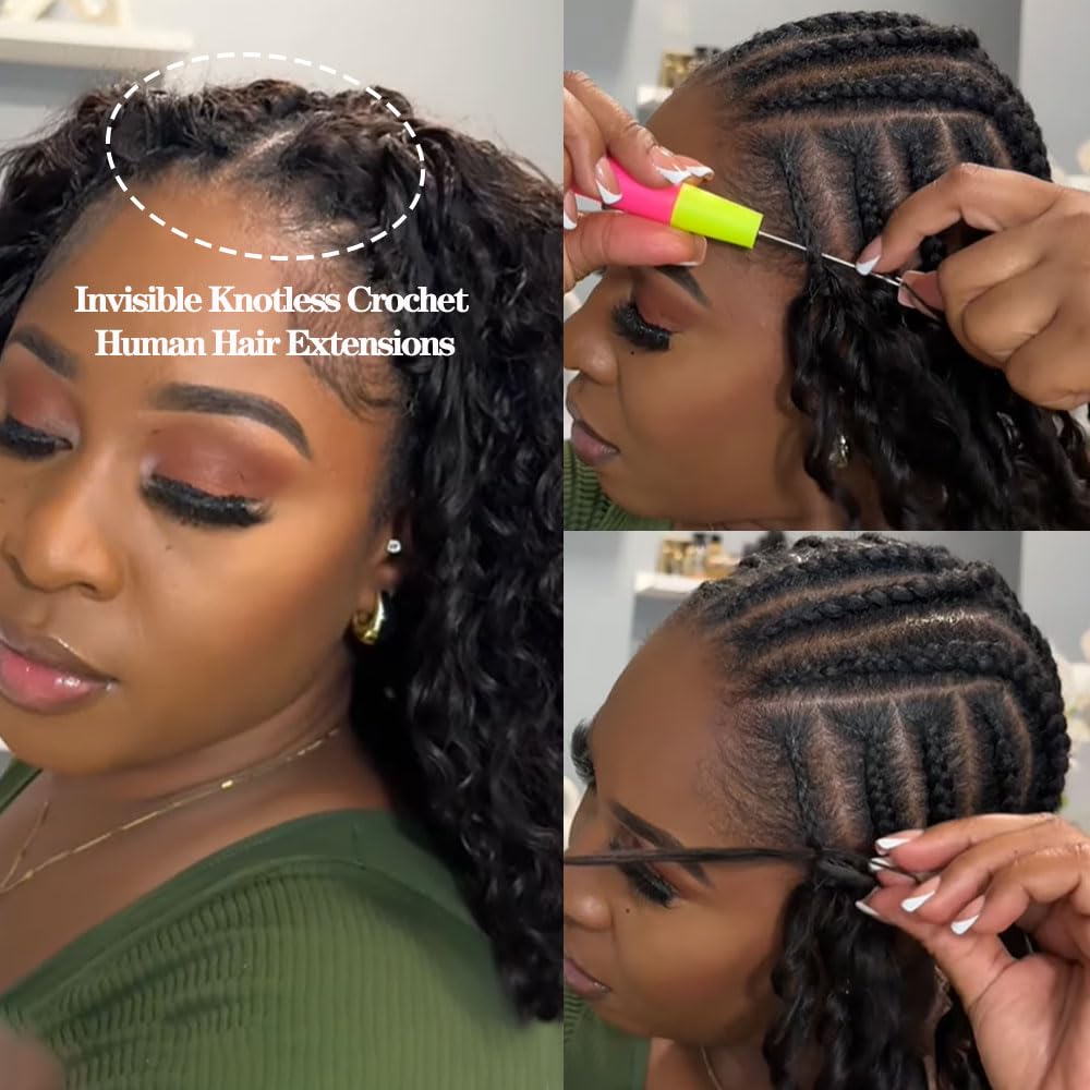 Deep Wave Crochet Haarverlengi - Crochet Braiding Hair recensie en prijs