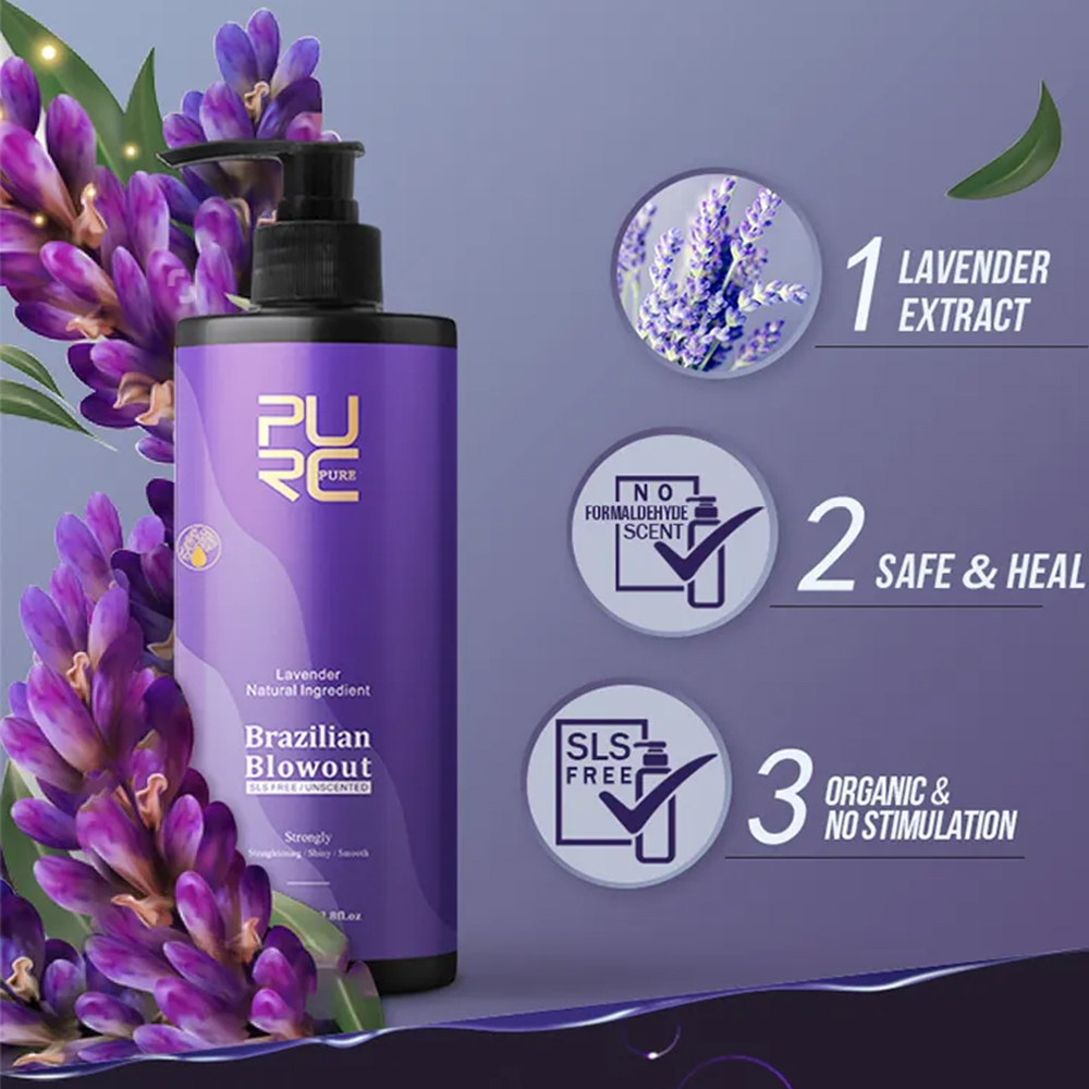 PURC Lavendel 12% Braziliaanse - Hair Care Korean recensie en prijs